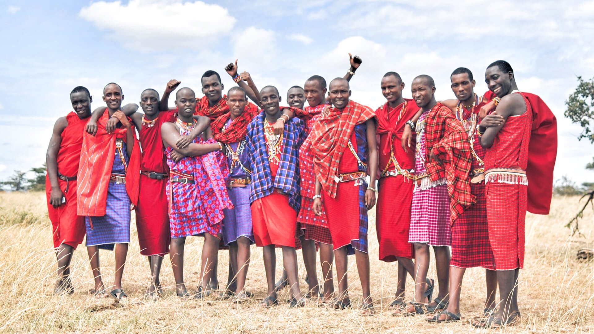 Masai Community in Masai Mara
